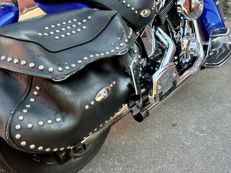 2001 Harley-Davidson Heritage, синий, 540000 рублей, вид 4