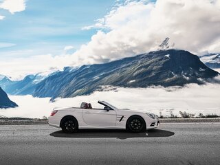 2014 Mercedes-Benz SL-Класс 400 VI (R231), белый, 5200000 рублей, вид 4