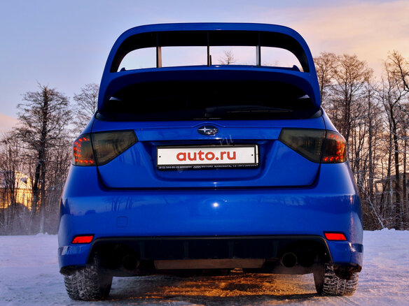 2008 Subaru Impreza WRX III, синий - вид 3