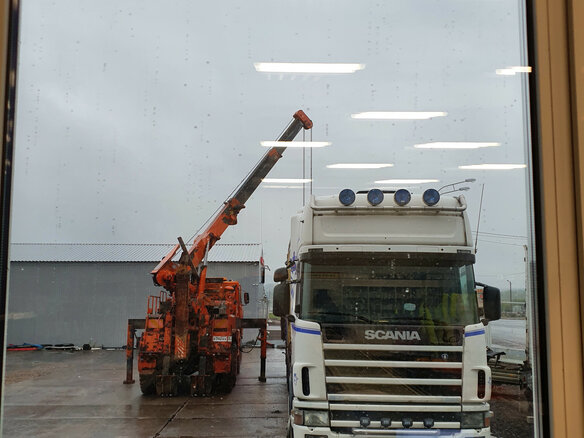 1999 DAF F-series, оранжевый - вид 13