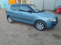 2008 Skoda Fabia II, голубой, 360000 рублей