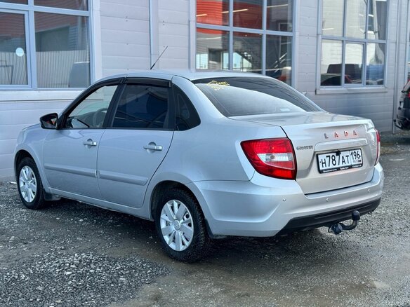 2020 Lada (ВАЗ) Granta I Рестайлинг, серебристый, 585000 рублей - вид 13