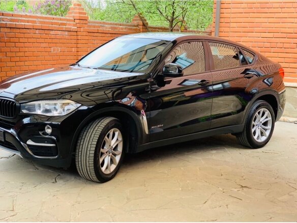 2015 BMW X6 30d II (F16), чёрный, 4000000 рублей - вид 7