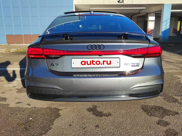2021 Audi A7 55 TFSI II (4K), серый, 6200000 рублей - вид 11