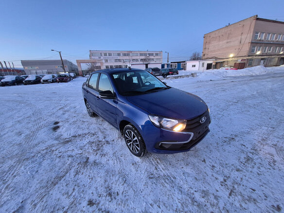2026 Lada (ВАЗ) Granta I Рестайлинг, синий, 1310000 рублей - вид 9
