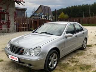 2002 Mercedes-Benz C-Класс 240 II (W203), серый, 600000 рублей, вид 1