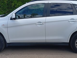 2014 Mitsubishi ASX I Рестайлинг, белый, 900000 рублей, вид 2