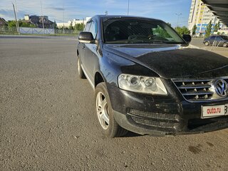 2006 Volkswagen Touareg I, чёрный, 960000 рублей, вид 1