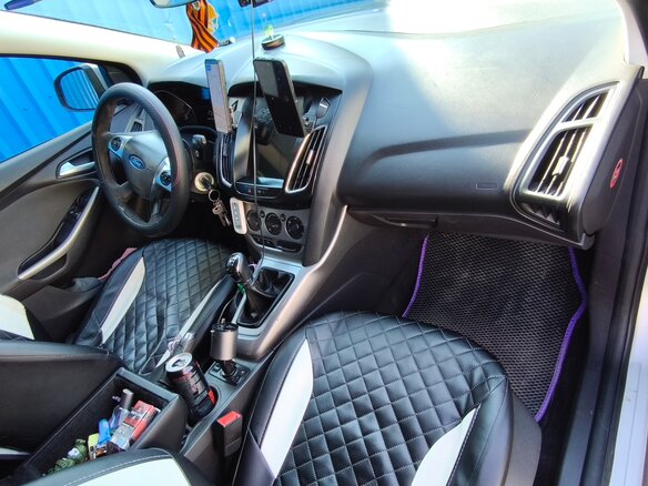 2015 Ford Focus III, белый, 730000 рублей - вид 5