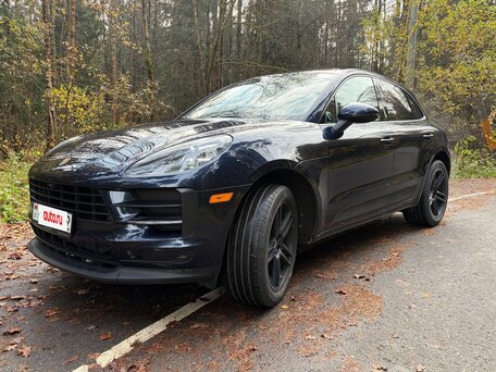 2021 Porsche Macan I Рестайлинг 2, синий, 3750000 рублей, вид 2
