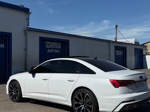 2020 Audi A6 45 TFSI V (C8), белый, 4200000 рублей - вид 2