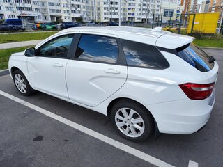 2020 Lada (ВАЗ) Vesta SW I, белый, 975000 рублей, вид 4