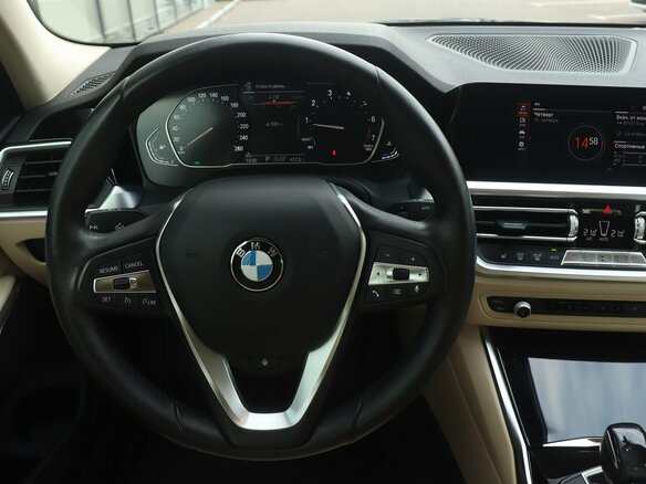 2021 BMW 3 серии 318i VII (G2x), синий, 3194000 рублей - вид 12