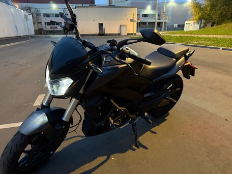 2019 Bajaj Dominar 400, чёрный, 310000 рублей, вид 4