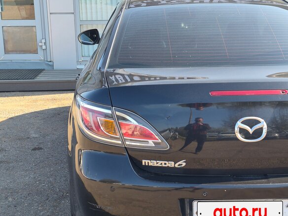 2010 Mazda 6 II (GH) Рестайлинг, чёрный - вид 5