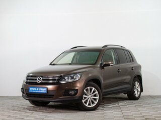 2016 Volkswagen Tiguan I Рестайлинг, коричневый, 1499000 рублей, вид 3