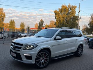 2014 Mercedes-Benz GL-Класс AMG 63 AMG, белый, 2750000 рублей, вид 2