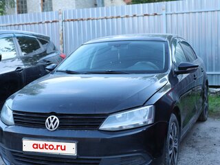 2013 Volkswagen Jetta VI, чёрный, 640000 рублей, вид 2