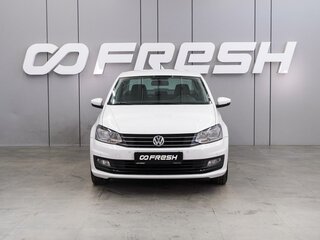 2019 Volkswagen Polo V Рестайлинг, белый, 1325000 рублей, вид 3