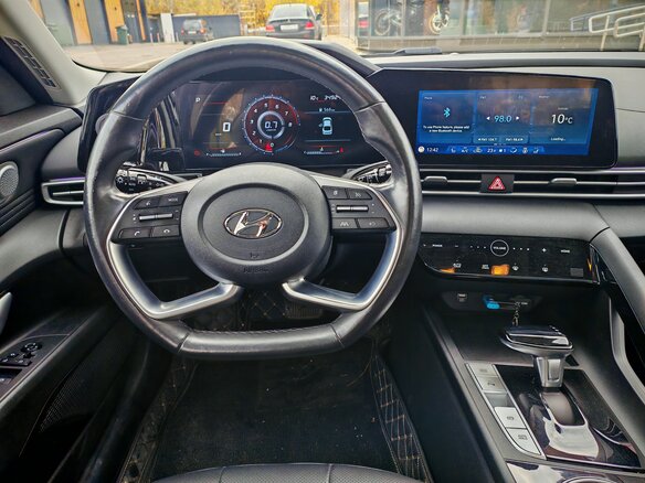 2021 Hyundai Elantra VII (CN7), белый, 2030000 рублей - вид 16