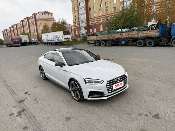2019 Audi A5 II (F5), серебристый, 3740000 рублей - вид 7