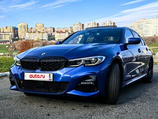 2021 BMW 3 серии 330e VII (G2x), синий, 3950000 рублей, вид 3