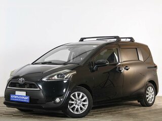 2016 Toyota Sienta II, чёрный, 1539000 рублей, вид 3