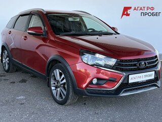 2019 Lada (ВАЗ) Vesta SW Cross I, красный, 849000 рублей, вид 3