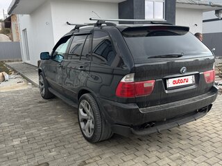 2001 BMW X5 4.4i I (E53), чёрный, 850000 рублей, вид 4