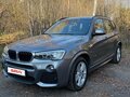 2017 BMW X3 20i xDrive II (F25) Рестайлинг, серый, 1850000 рублей