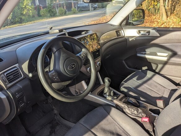 2008 Subaru Forester III, синий, 750000 рублей - вид 7