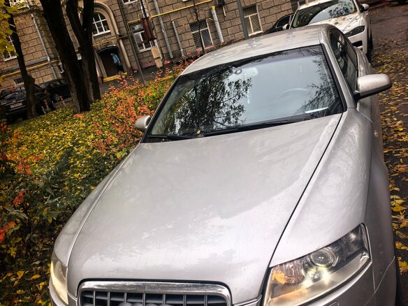 2004 Audi A6 III (C6), серебристый, 800000 рублей