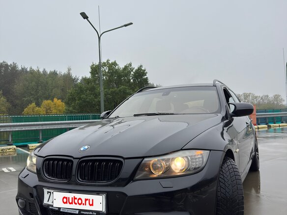 2009 BMW 3 серии 318d V (E90/E91/E92/E93) Рестайлинг, чёрный, 990000 рублей - вид 1