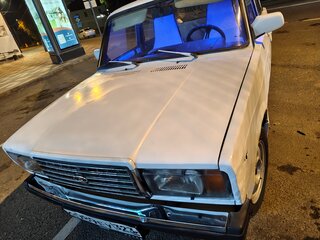 2001 Lada (ВАЗ) 2107, белый, 70000 рублей, вид 5