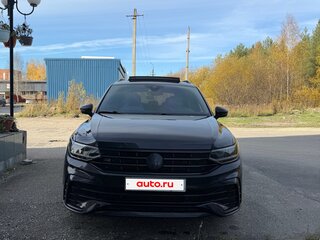 2021 Volkswagen Tiguan Allspace II Рестайлинг, чёрный, 3700000 рублей, вид 1