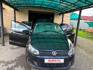 2012 Volkswagen Polo V, чёрный, 525000 рублей, вид 1