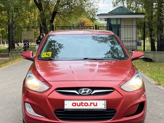 2013 Hyundai Solaris I, красный, 790000 рублей, вид 1