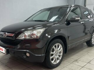 2008 Honda CR-V III, чёрный, 1225000 рублей, вид 1