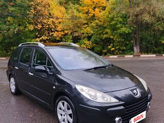 2007 Peugeot 307 I Рестайлинг, чёрный, 450000 рублей, вид 2