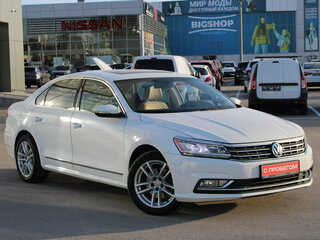 2016 Volkswagen Passat (North America and China) I Рестайлинг, белый, 1669000 рублей, вид 1