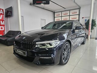 2018 BMW 5 серии 520d xDrive VII (G30/G31/G38), чёрный, 3589000 рублей, вид 2