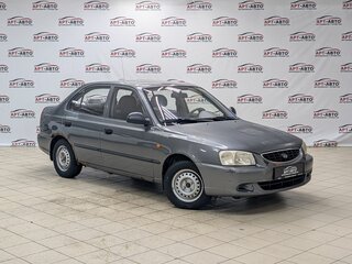 2006 Hyundai Accent ТагАЗ II, серый, 199000 рублей, вид 3