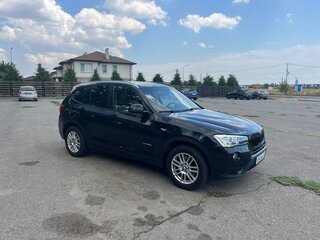 2016 BMW X3 30d xDrive II (F25) Рестайлинг, чёрный, 3000000 рублей, вид 2