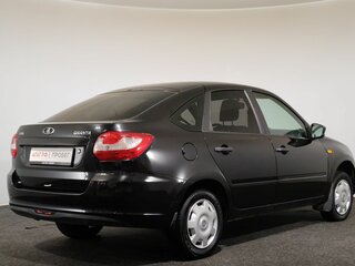 2016 Lada (ВАЗ) Granta I, чёрный, 390000 рублей, вид 5