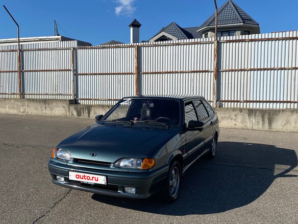 2007 Lada (ВАЗ) 2114, зелёный, 220000 рублей - вид 10