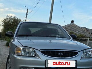 2007 Hyundai Accent ТагАЗ II, серебристый, 450000 рублей, вид 2