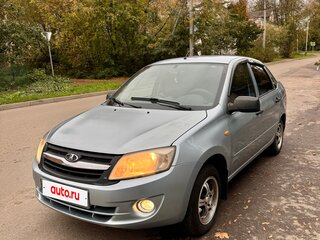 2013 Lada (ВАЗ) Granta I, голубой, 300000 рублей, вид 5