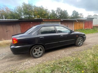 2006 Kia Spectra I Рестайлинг 2, чёрный, 220000 рублей, вид 2