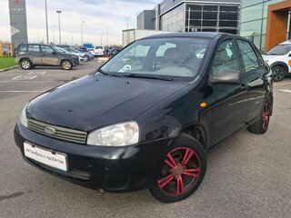 2010 Lada (ВАЗ) Kalina I, чёрный, 145000 рублей, вид 1