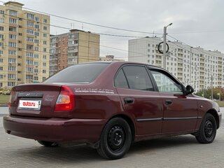 2011 Hyundai Accent ТагАЗ II, красный, 430000 рублей, вид 5
